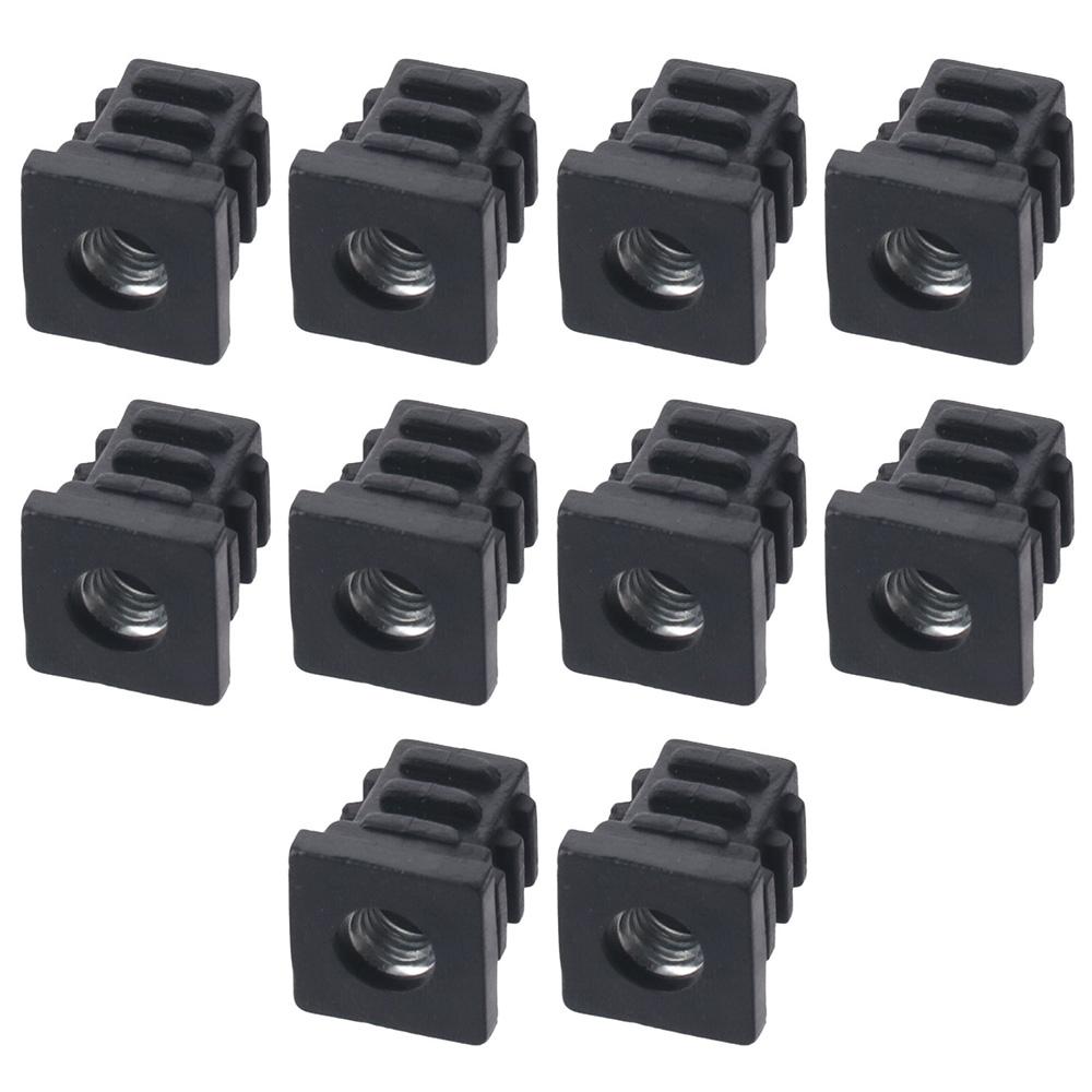 Пластиковые заглушки Квадратные заглушки Гайки Опорные ножки Новые заглушки для труб Дом