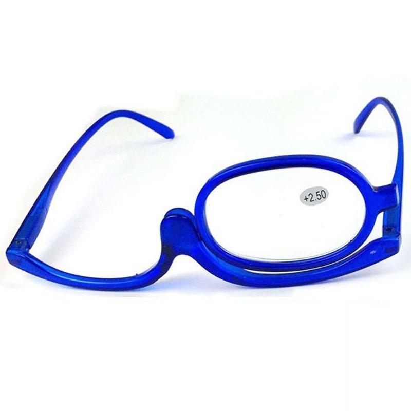 Женские косметические очки новые вращающиеся портативные монолитные складные увеличительные многоцветные