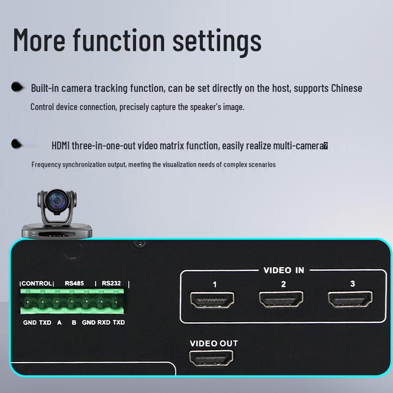 HuiDu GLE-680A Wireless Video Tracking Conference System (CN version)