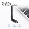 USB Wifi Router Adapter Driver-free Network LAN Card Plug & Play With Rotatable Antenna for windows