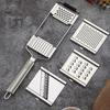Vegetable Slicer Stainless Steel Food Slicer Removable Blade Kitchen Slicer Vegetable Cutter for Salads Cheese Fruit