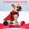 Dog Winter Coat Warm Two-legged Pet Clothes Zip Jacket Small Medium Dogs