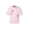 Adidas Hangzhou Wuyibing Collaboration Graphic Letter Print Sports Short Sleeve T-Shirt Unisex Tops Clear-Pink JE0952