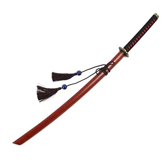 Реплика меч дерево японский 104см катана игрушка историческая драма господин ниндзя самурай развлечение банкет сцена after-party новогодняя вечеринка Год фейерверк