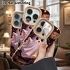 Phone Case: Lambskin 2D Flat Samsung Galaxy A34 A35 M05 M06 S20 S22 S21 FE Plus 5G Protective Case, Wreath Ghost, Christmas and Halloween Gift