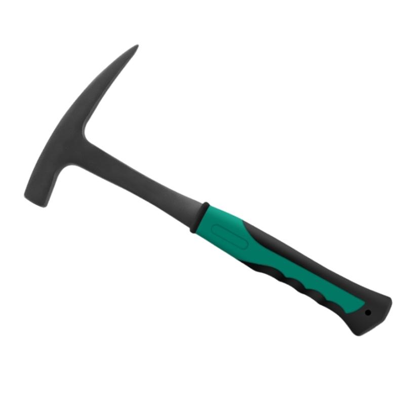 Стальной кирпичный молоток с удобной рукояткой и прочной ковочной головкой, подходящий для каменной кладки и строительства