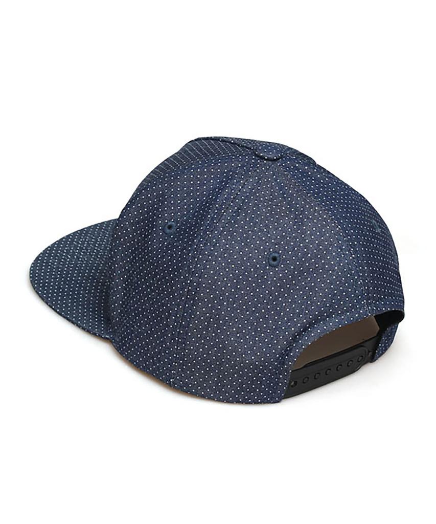 Eondeokeonteulol Ежедневная кепка-snapback с жестким козырьком Белая этикетка / Синяя точка