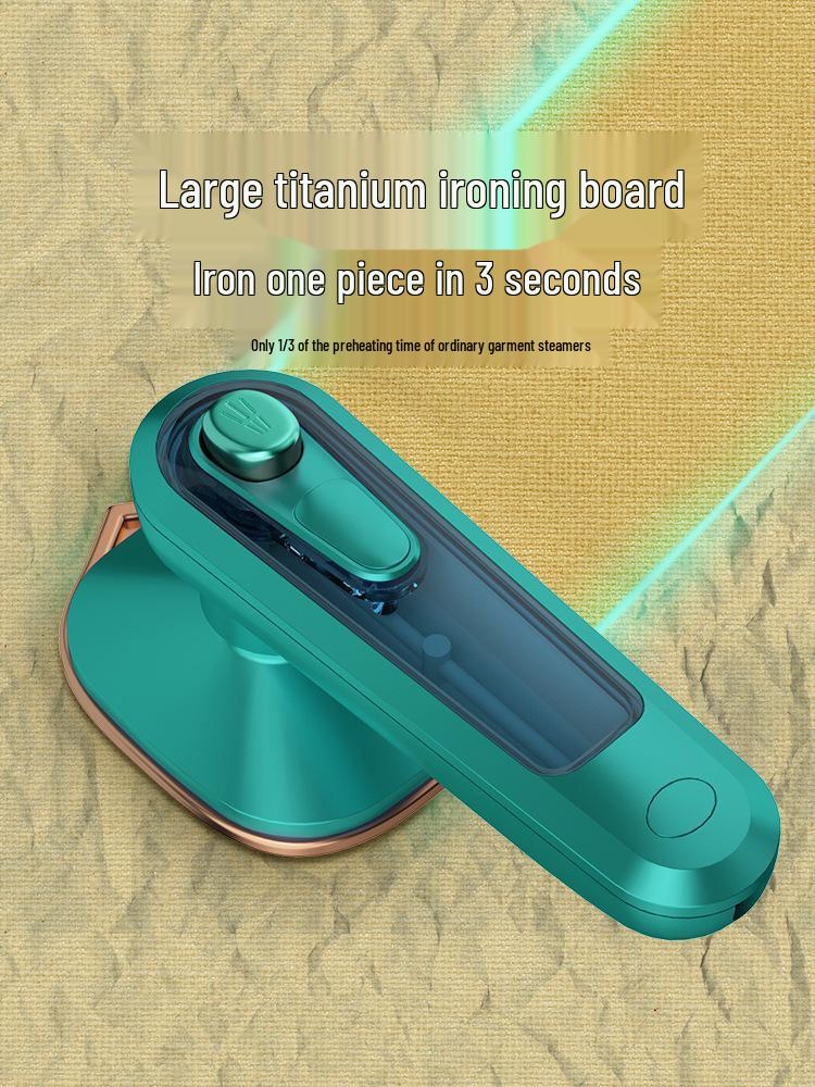 Portable Handheld Electric Steam Iron for Clothes - Mini Household Ironing Machine