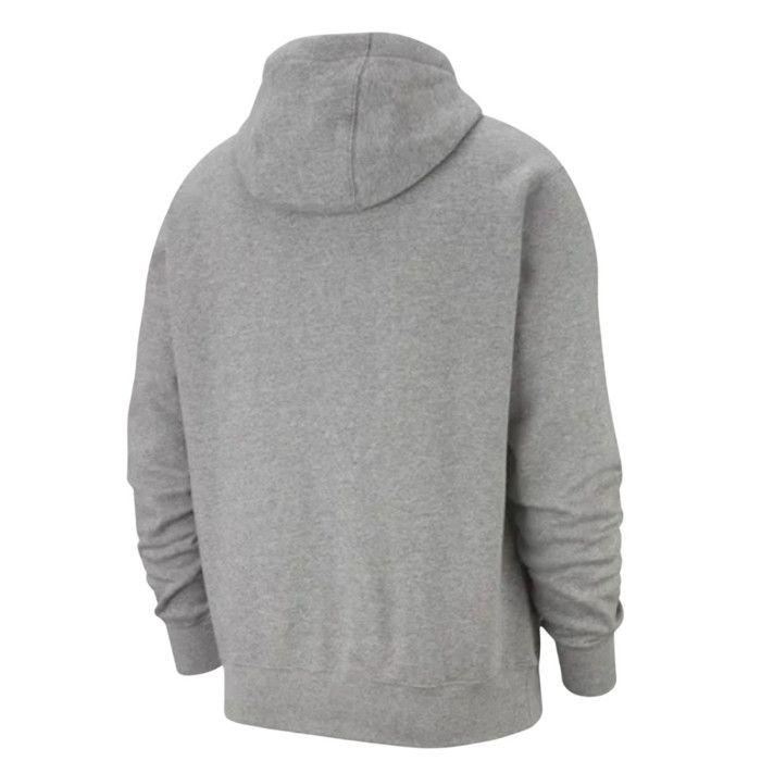 Sweat zippé à capuche homme gris - Poche kangourou - Taille XS à XXL - Gris
