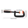 Quick Release C-Clamp G-Clamp Woodworking Plastic Clamp Tool With Ergonomic Handle For DIY And Repair