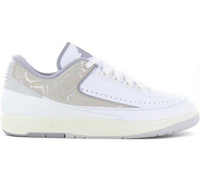 Air 2 Retro Low Python - Мужские кроссовки обувь кожа белая DV9956-100 ОРИГИНАЛ
