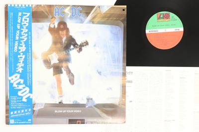 Виниловая пластинка ACDC Blow Up Your Video P13634 ATLANTIC 1988 Япония Obi Рок Б/у