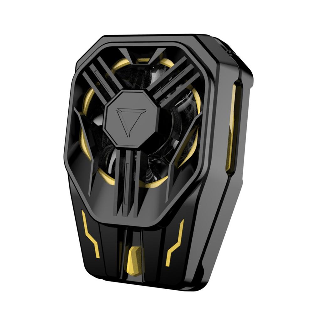 JS120 Охладитель для телефона Полупроводниковое охлаждающее устройство Вентилятор Зажимной радиатор с RGB-подсветкой