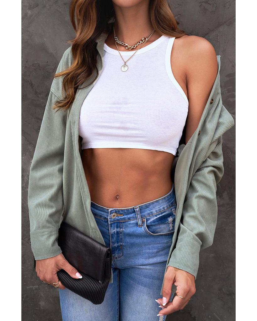 Azura Exchange Button Pocket Shirt