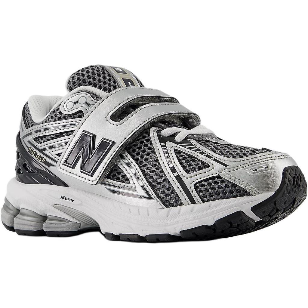 New Balance 1906 Comfortable Versatile Shock Absorption Support Low Top Running Shoes Kids Running Shoes Silver Black PV1906CG