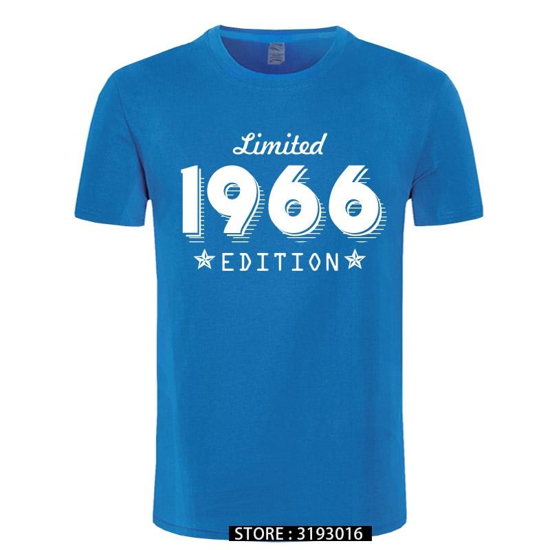 1966 Limited Edition Gold Design Mens Black TSHIRT Cool Casual pride t shirt men Unisex New Fashion tshirt Loose Size