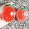 1pc Strawberry Fruit Squishy Stress Balls Squishy Texture Fidget Toys Squeeze Toys  Stress Relief