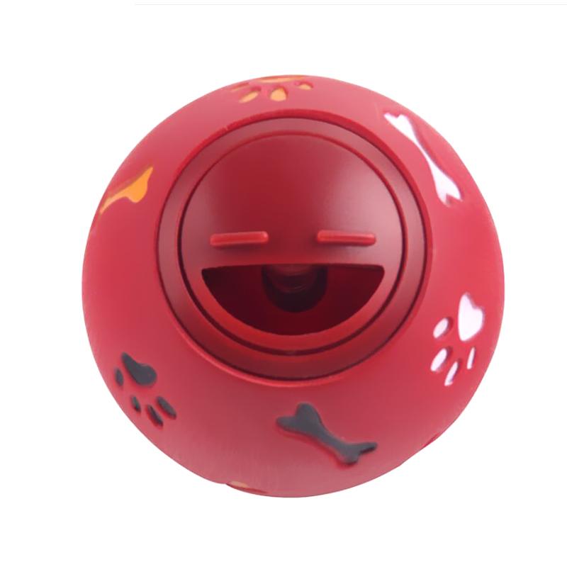 Игрушка для домашних животных, дозатор утечки еды, чистка зубов, нетоксичная резина, жевательные игрушки для собак, устойчивость к укусам мяча, интерактивное обучение домашних животных