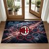 AC Milan Design Crystal Velvet Rug Soft Decorative Mat for Bedroom Entrance