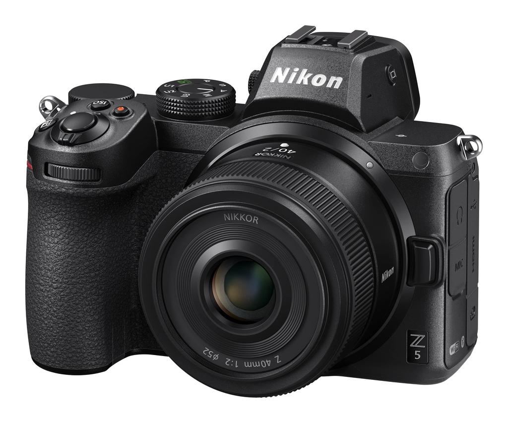 Nikon Однофокусный объектив NIKKOR Z 40 мм, совместимый с байонетом Z, полноразмерный, черный, f/2