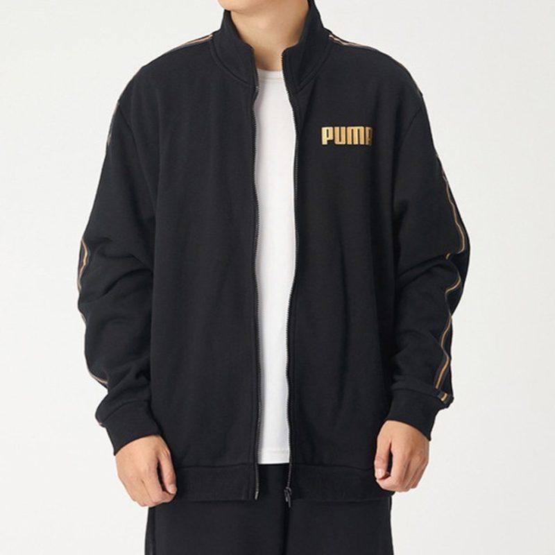Puma Куртки Мужские Черный Стойка Утолщенные Другое 587138-01