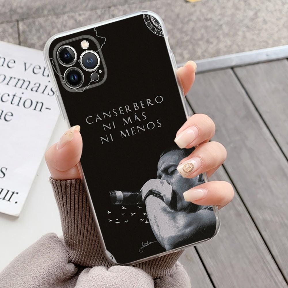 Singer Canserbero Phone Case Silicone Soft for iphone 15 14 13 12 11 Pro Mini XS MAX 8 7 6 Plus X XS XR Cover