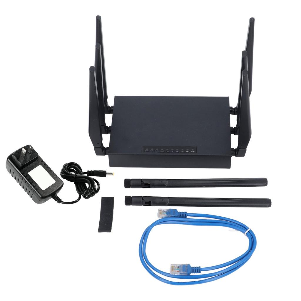 5G Wifi 6 Роутер Множественное Совместное Использование 5G CPE Роутер 100-240В Отвод Тепла Двухдиапазонный Wifi 1000 Мбит/с Со Слотом Для SIM-карты Для