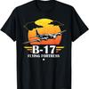 Подарок B-17 Flying Fortress, ВВС, Авиационный дизайн Футболка