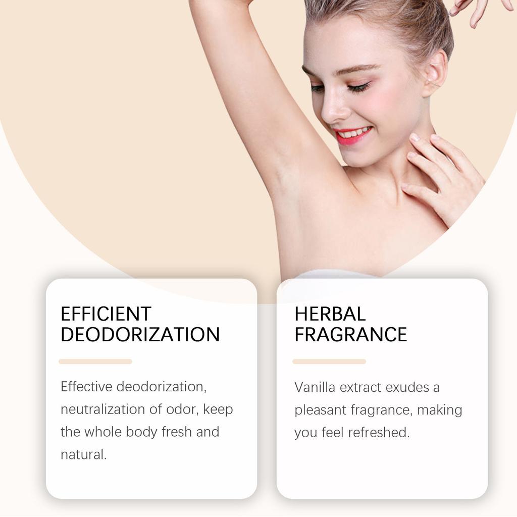 Крем для удаления запаха тела с ароматом ванили, устраняющий неприятный запах, против потоотделения, длительная свежесть, дезодорант-антиперспирант стик для подмышек