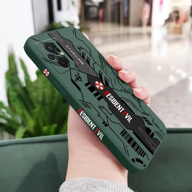 Чехол для телефона Resident Evil для iPhone 16 15 14 13 12 11 Pro Max XS X XR 7 8 SE Задняя крышка Biohazard Umbrella Corporation