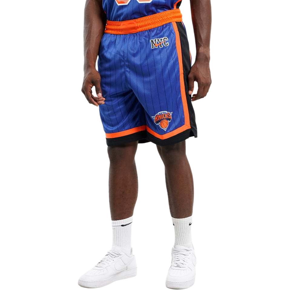 Nike Dri Fit Basketball Shorts Men's Blue Moderate Straight Fit Pants DX8712-495