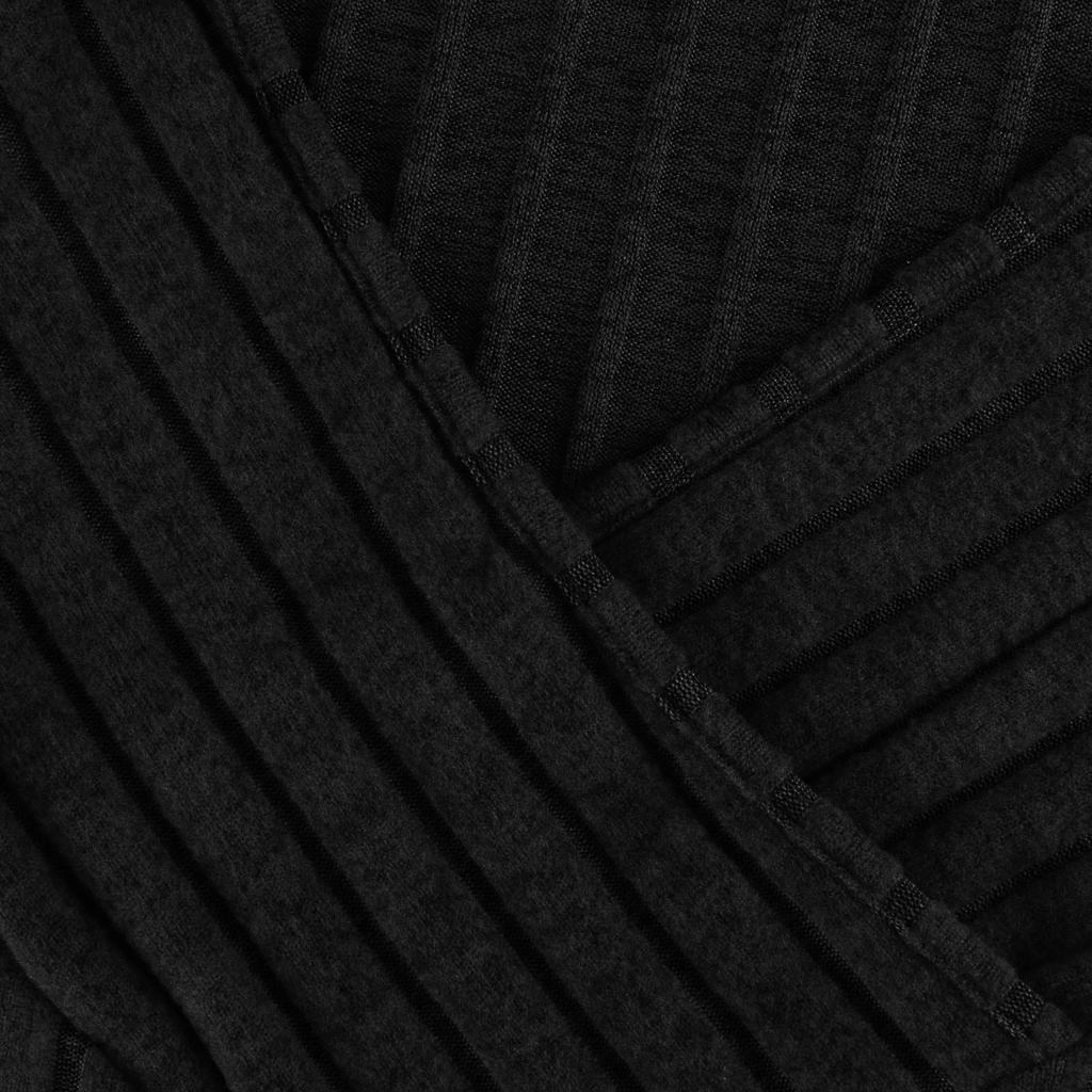 Women's Solid V-neck Sexy Slim Fit Knitted Short Sleeved T-shirt Top