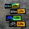 2 шт. Водонепроницаемая виниловая наклейка Bike Life, модная декаль для автомобиля, мотоцикла, велосипедного шлема, аксессуары для декора экстерьера