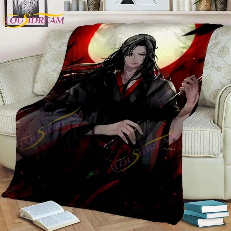 Официальное одеяло Grandmaster of Demonic, одеяла с героями мультфильмов, одеяла Wei Wu Xian, кровать, диван, мягкое одеяло, подарки для любителей романов