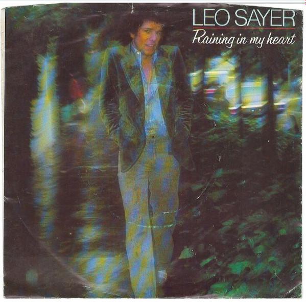 7-дюймовая пластинка LEO SAYER Raining In My Heart CHS2277 Chrysalis 1978 UK Поп Б/у