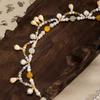 Exquisite Chinese Style Necklace Pearls Cheongsam Clavicle Chain Hanfu Necklaces  Song Dynasty