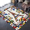 2025 New Paris Eiffel Tower Carpet Rug for Living Room Bedroom Home Sofa Decoration,Kids play Non-slip Floor Mat94