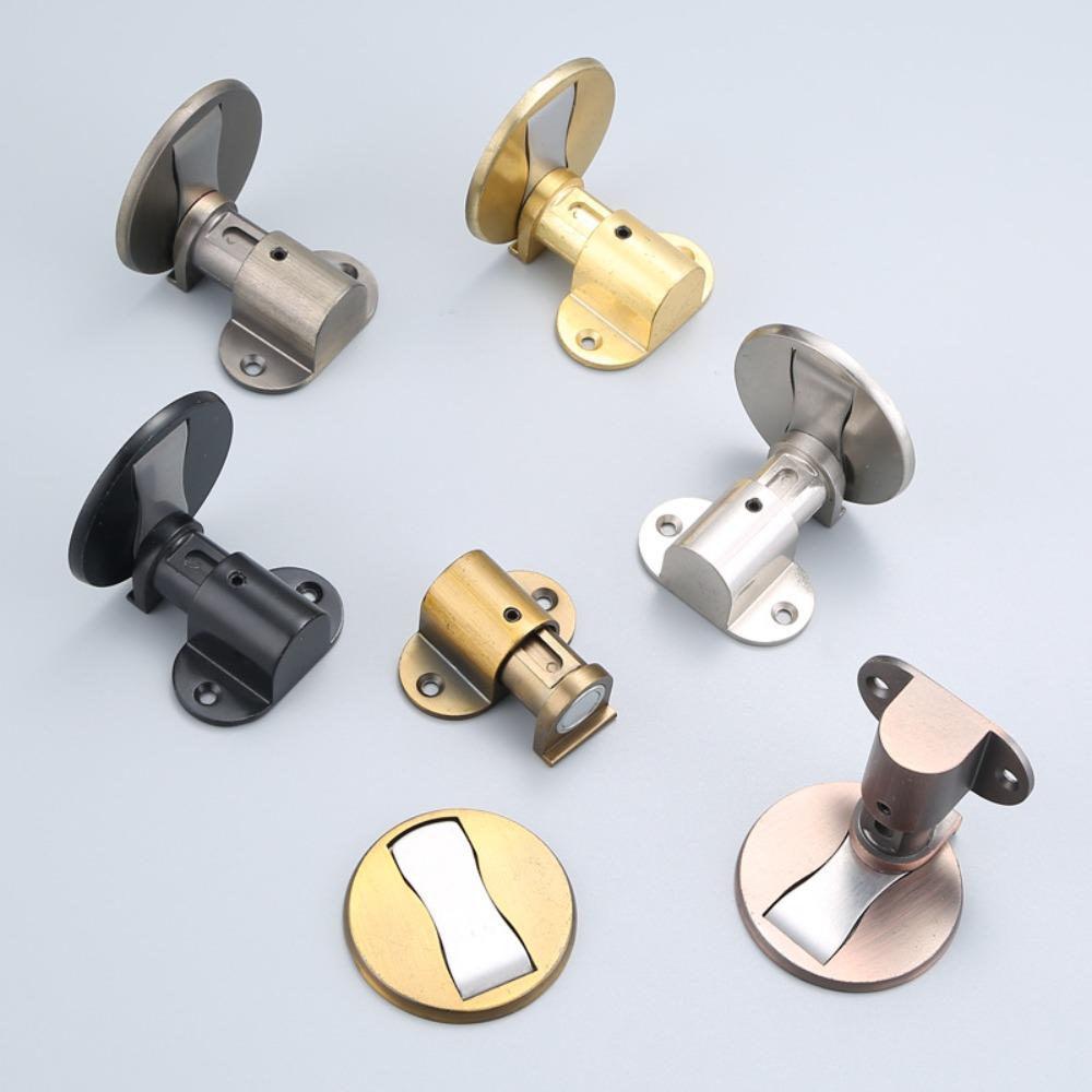 Самоклеящийся стикер без пробивки, товары для дома, дверная фурнитура, держатель двери, магнитный дверной стопор, скрытый дверной стопор