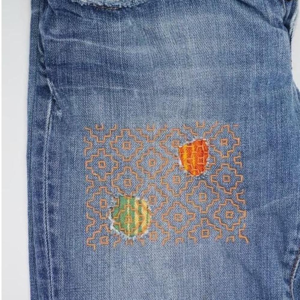 Дружелюбный набор для видимого ремонта с вышивкой сашико, набор для вышивания, швейные инструменты для начинающих