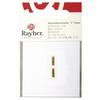 Lettres en cire - RAYHER - I - Or - 9mm - 2 pièces