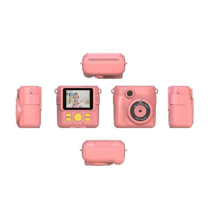 Appareil photo numérique - Muvit - KidPic - Impression instantanée - 8MP - Rose
