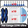 Compatible for Conga 2290 Ultra Replacement Main Side Brush HEPA Filter Mop Pads Dust Bags Spare Parts Accessories
