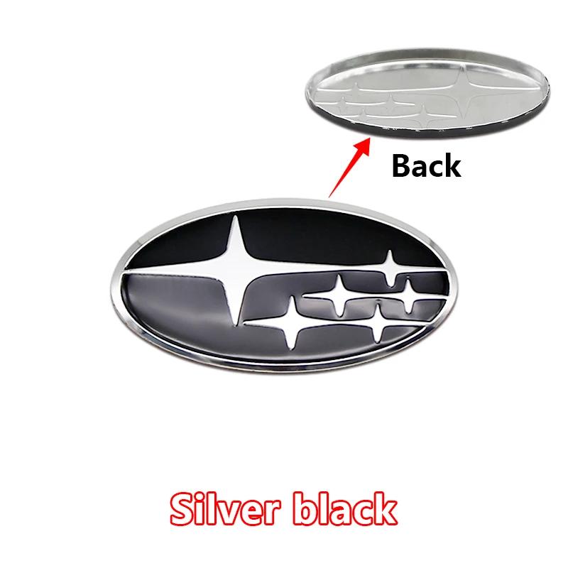 58x28mm Metal ABS Car Sticker Steering Wheel Center Emblem Decoration for Subaru XV Forester Impreza Tribeca STI WRX BRZ Legacy WW111