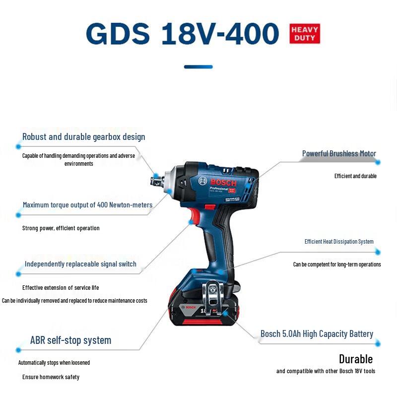 Bosch Аккумуляторный ударный ключ