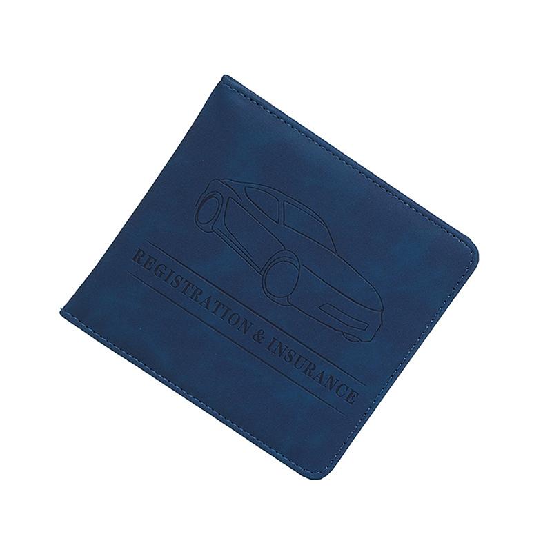 PU кожаный держатель для страховки автомобиля, чехол для водительских прав, сумка для хранения автодокументов, держатель для кредитных карт, чехол-кошелек