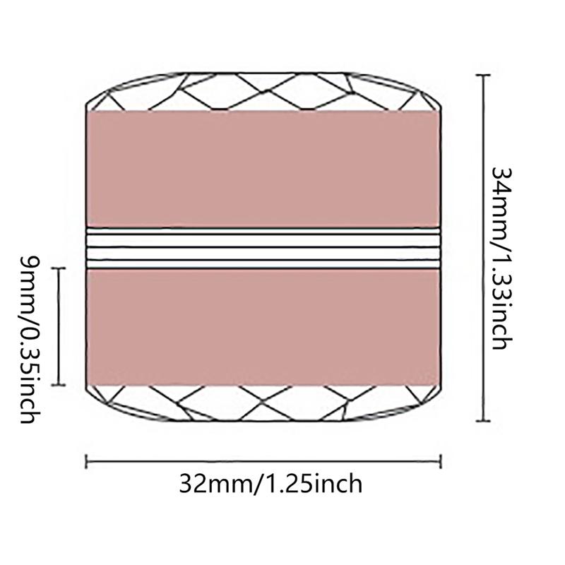 7г Пустая акриловая пластиковая банка для упаковки крема, бальзама, ногтей, свечей, косметики, дорожный контейнер для хранения с внутренней крышкой