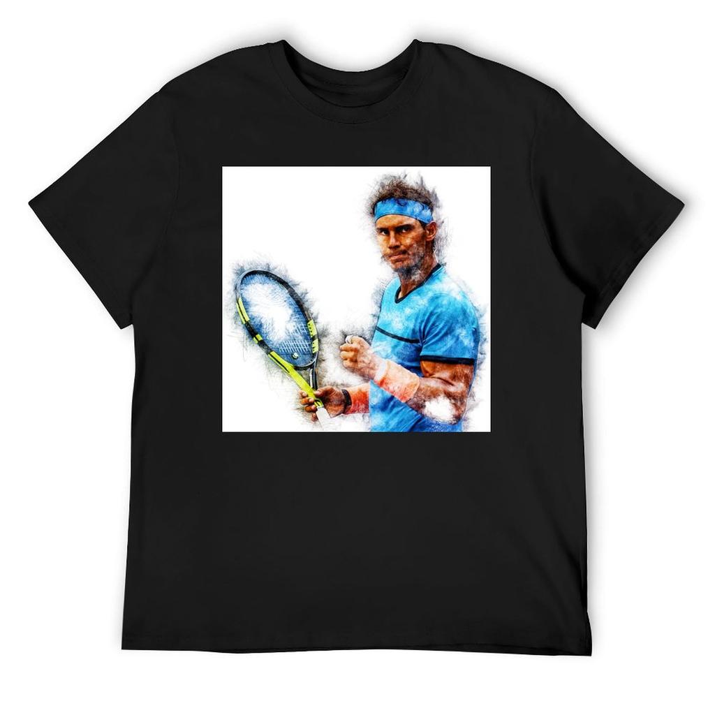 Футболка Рафаэля Надаля летний топ аниме-фигурки летние топы одежда футболки большого размера для мужчин