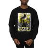 DC Comics Mens Batman v Superman Wanted Poster Sweatshirt