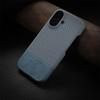 Деловой Кожаный Пришивной Чехол из Нейлоновой Ткани Для Для Iphone 17 Air 16 1 14 13 12 Pro Max Plus Безрамочный Охлаждающий ПК Ударопрочный Чехол