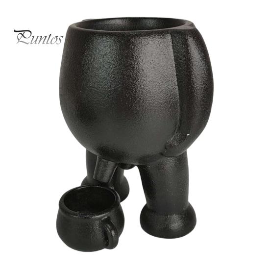 Горшок для мочи, горшок для мочи из смолы, забавный горшок для суккулентов с дренажем, новинка, ваза для внутреннего и наружного сада, домашний декор